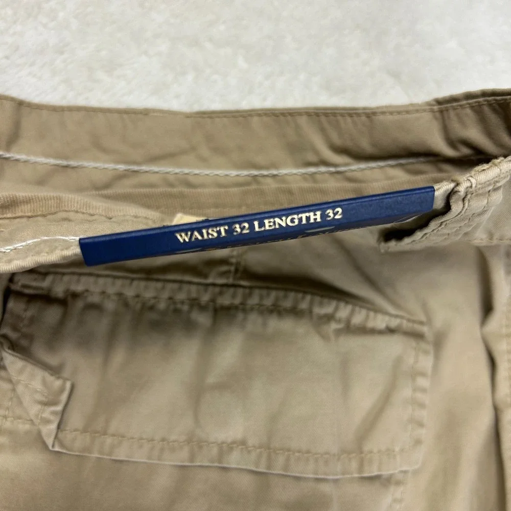 NWT Polo Ralph Lauren Cargo Pants Mens 32 Beige Utility Military Roll Cuff Army